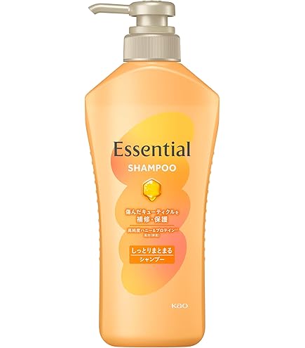 Amazon | 花王(Kao) エッセンシャル しっとりまとまる シャンプー